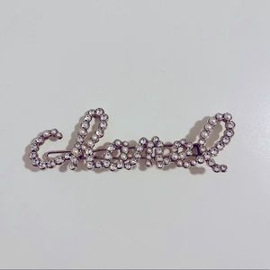 Chanel hair clip